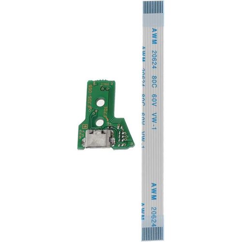 Kyaoayo-Remplace La Carte De Port De Charge Usb Pour Le Contrôleur Jds-055 Ps4 Par Un Câble 12 Broches