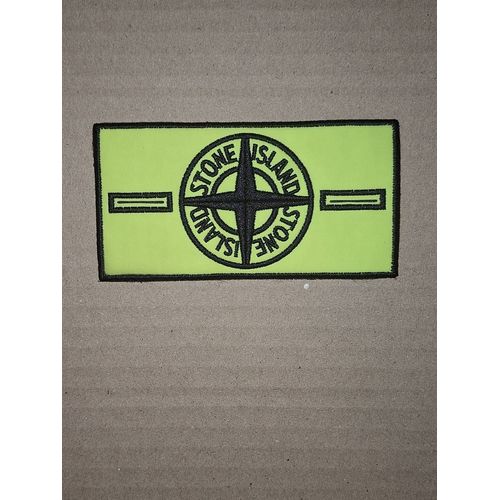 1 Thermo Patch Stone Island Jaune + 2 Boutons