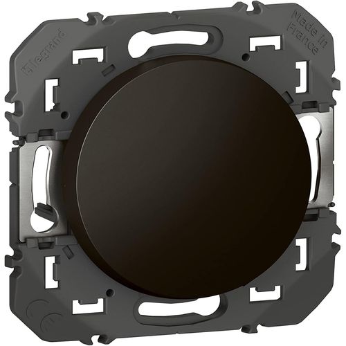 Kyaoayo-Interrupteur Mural Simple Ou Va-Et-Vient 10ax Dooxie - Commande D'éclairage (Sans Plaque) - Prêt À Installer - Fabriqué En France - Noir