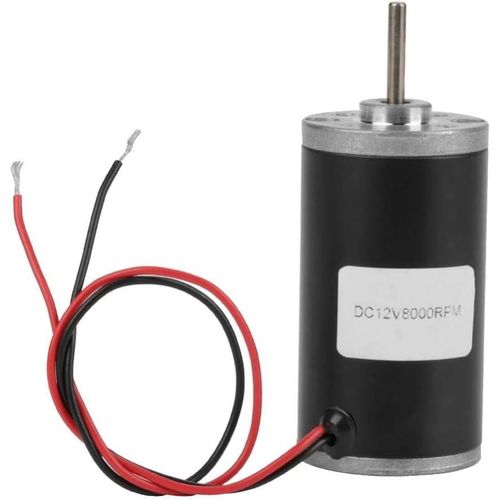 KYAOAYO-Dc-Motoren, Dauermagnet 31Zy 6V / 12V / 24V 3500-8000Rpm Hochgeschwindigkeits-Cw/Ccw-Dauermagnet-Dc-Motor F¿¹R Diy-Generator(12 V 8000 U/Min)