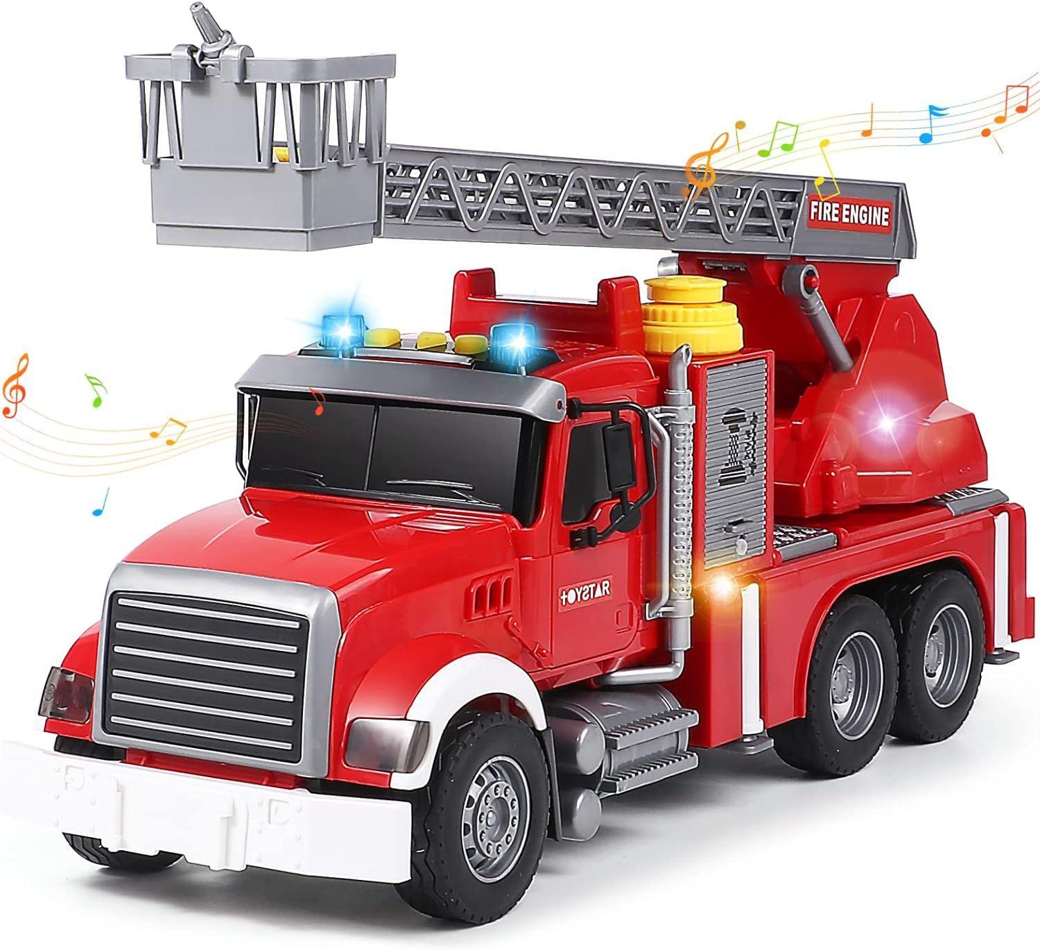 Jouet de camion de pompier de ville pour enfants, grand jet d'eau, parking  multifonction, voiture de chemin de fer, cadeau éducatif pour garçon -  AliExpress