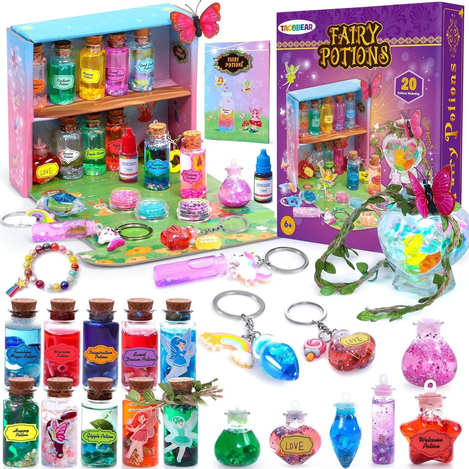 Cadeaux filles de 6 à 12 ans, potions magiques, mixies, bricolage, filles  de 7 à 9