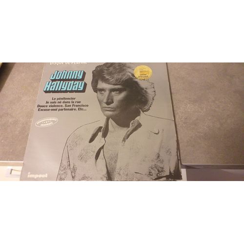 33 Tours Johnny Hallyday Disque De Platine 1969 Le Penitencier