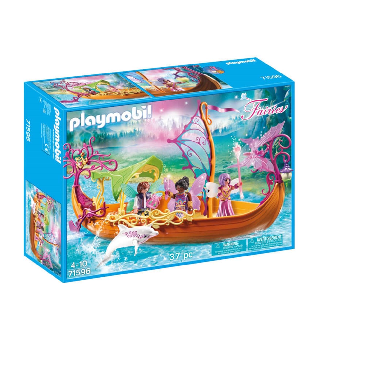 Playmobil Fairies Bateau Romantique Des Fées