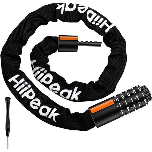 Kyaoayo-Chaine Antivol Velo Code Haute Sécurité. Cadenas Velo Antivol Code A 5 Chiffre, Antivol Vélo 100 000 Combinaison, Anti Vol Velo, Moto Et Scooter- Résistante À La Corrosion Et Aux Coups