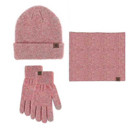 Ensemble Bonnet, Écharpe, Gants Et Écran Tactile Pour Homme Et Femme