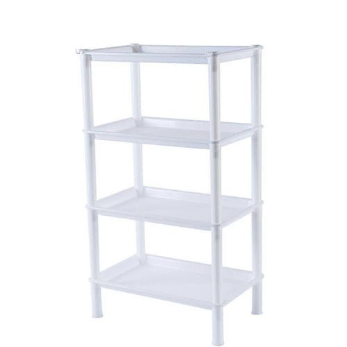 Étagère De Rangement En Plastique Pour Salle De Bain, Bureau, Cuisine, Sol