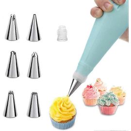 Kit De Décoration De Gâteaux Avec Poche À Douille Et Douilles, Fournitures De Pâtisserie, Embouts De Glaçage Pour Cupcakes Avec Poche À Douille Pour La Pâtisserie Et La Décoration De Gâteaux