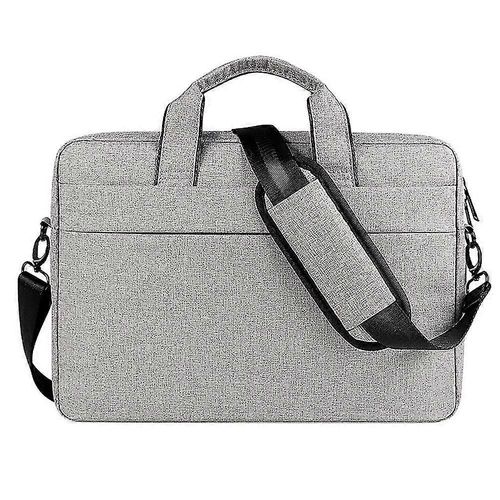 Housse pour ordinateur portable, sac étanche avec bandoulière, 15,6 pouces