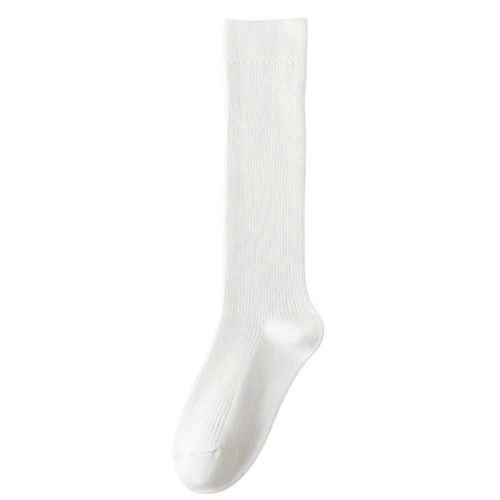 Chaussettes Habillées Pour Hommes, Classiques, En Coton Côtelé, Couleur Unie, De Qualité