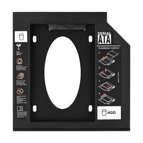 2.5 « SATA HDD SSD Boîtier Disque Dur Baie De Disque Dur Caddy Adaptateur DVD Optique pour Ordinateur Portable 9.5mm