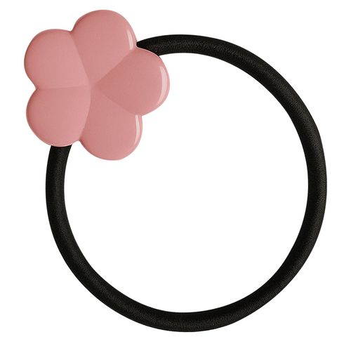 Élastique Casual Pour Cheveux À Fleur De Cerisier En Acrylique Minimaliste Rose