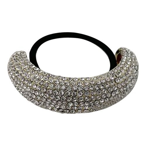 Élastique Tendance Pour Cheveux À Strass Géométrique Raffiné Doré