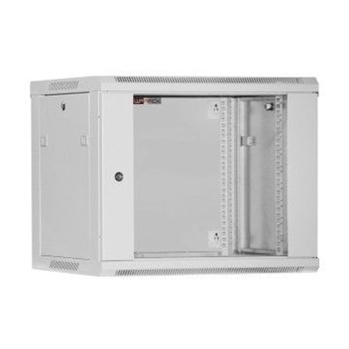 WP Armadio Rack 12U da Parete 19" 600x600x635mm Grigio per Attrezzatura di Rete