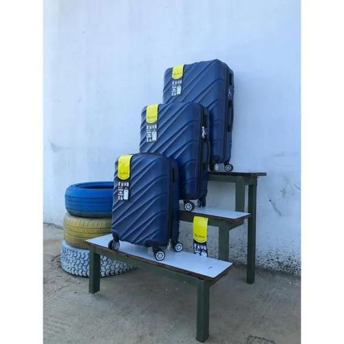 Set de 3 Valises ABS - Bleu