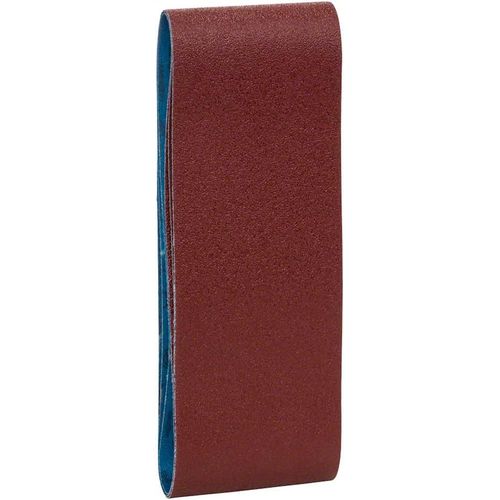 Professional 3 pcs. Kit Bande Abrasives X440 Best for Wood and Paint (pour Bois et Peinture, 75 x 457 mm, Grain 60/80/100, Accessoires pour Ponceuses à Bandes Abrasives)