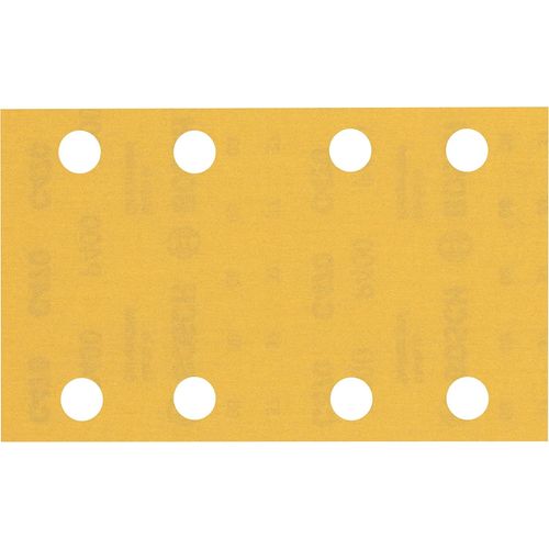 Professional 10x Feuilles abrasives Expert C470 à 8 trous (pour Bois dur, Peinture sur bois, 80x133 mm, Grain 400, Accessoires Ponceuse excentrique)