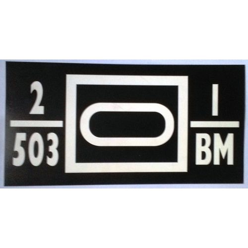 501 503 Rcc Rgiment De Chars De Combat Mourmelon Xl Leclerc 2 me Escadron Ge 503 Rcc 1 Bm Autocollant Palque Otan Grand Modle