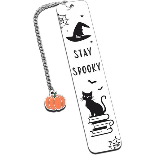 Panier D'halloween-Cadeaux D'halloween Pour Femmes Et Enfants-Panier Effrayant Pour Elle,Lui,Halloween-Marque-Page Amusant Pour Lire Les Femmes