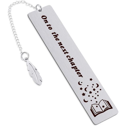 Marque-Page En Métal Inspirant Avec Pendentif Marque-Page Personnalisé Cadeau Pour Les Amateurs De Livres Les Enseignants Les Éducateurs Les Étudiants L'école Les Femmes Les Amis