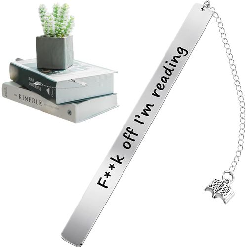 Funny Bookmarks,Stainless Steel Bookmarks Interesting Bookmarks For Women,Book Lovers,Book Accessories For Reading Lovers,Bookmarks