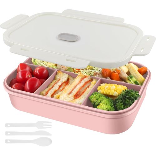 Boîte À Déjeuner Anti-Fuite Avec Anneau D'étanchéité-Boîte À Déjeuner Pour Adultes Et Enfants-Durable Et Respectueuse De L'environnement-Sans Bpa (1400 Ml)