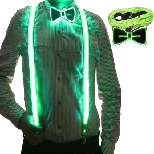 Led Light Up Braces And Bow Tie For Men,Led Light Up Braces For Music Festival,Halloween Costume Party,Neon Light Up Dark Party Supplies""},""Additionalweblabs"".[M717]