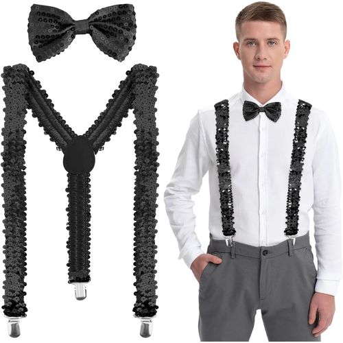 2 Pack Glitter Braces With Glitter Bow Tie Y Braces Y Clip Bow Tie Glitter Bow Tie Costume For Men Women New Year Carnival""},""Additionalweblabs"":""{""Pax_Checkout_Buy_Now_Gc_Tango_1121297"":"".[M786]