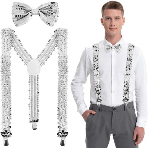 2 Pack Glitter Braces With Glitter Bow Tie Y Braces Y Clip Bow Tie Glitter Bow Tie Costume For Men Women New Year Carnival""},""Additionalweblabs"":""{""Pax_Checkout_Buy_Now_Gc_Tango_1121297"":"".[M785]