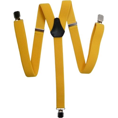 Unisex Adjustable Thin Y Shape Metal Clips Suspenders-1