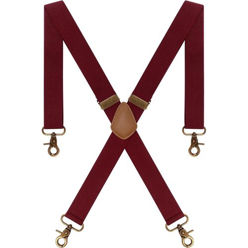 Vintage Braces For Men With 4 Carabiners,Adjustable Elastic X Shape Suspenders For Trousers""},""Additionalweblabs"".[M1027]