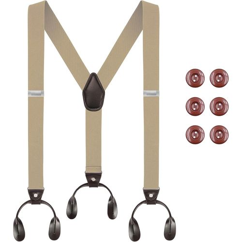 Men's Braces Button End,Button Braces For Men Trousers Heavy Duty,Men Braces For Trousers With Buttons 1.4 Inches Wide Adjustable Elastic Y Shape""},""Additionalweblabs"".[M1032]