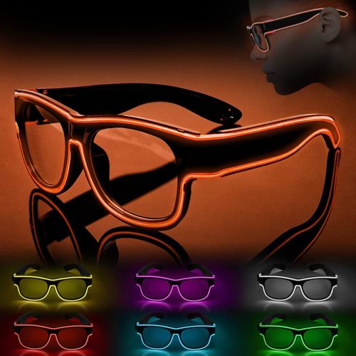 Illuminated Glasses,Led El Neon Light Mask,Wireless Party Glasses For Party Decorations,Birthday,Christmas Party,Crazy,Rave,Edm,Cosplay""},""Additionalweblabs"".[M1100]