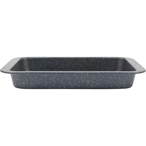 Megastone Plat De Cuisson Antiadhésif 36cm,Plat Pour Four Rectangulaire Profond,Acier Au Carbone Sans Pfoa,Passe Au Four Jusqu'à 220°C,Idéal Pour Les Viandes Et Légumes,Bw07032eu7.[K691]