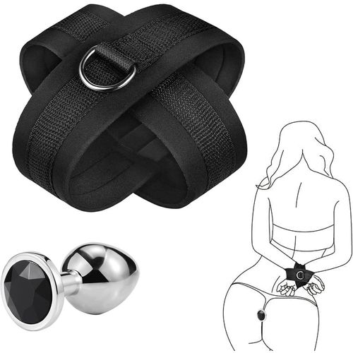 2 Kits De Bondage Attaches Menottes Sexuelles Pour Couple,Chevilles,Pieds,Jouet Sexuel Pour Adultes,Bondage Bdsm,Retenue Pour Femmes,Fétiche Exotique