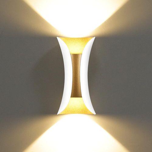 10w Créatif Moderne Applique Murale Led Lampe Murale Imperméable Ip65 Aluminium Lèche-Murs Led Intérieur Extérieur Pour Chambre À Coucher Salon Salle De Bains Entrée Escalier Porche Couloir