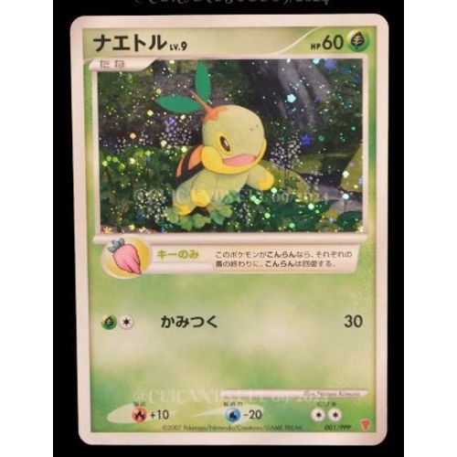 Pokémon Tortipouss Holo 001 / Ppp Promos Jap