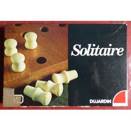 Jeu Du Solitaire. Pièces En Bois. Editions Dujardin Réf 5104