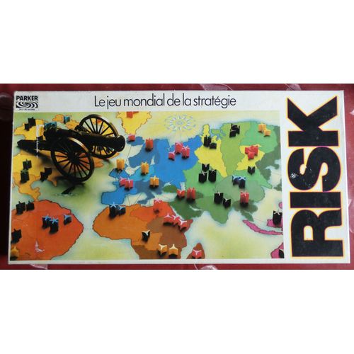 Jeu Du Risk. Parker. Réf 660003