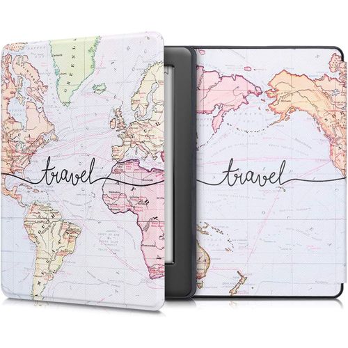 Étui Compatible Avec Kobo Glo Hd/Touch 2.0 Coque - Étui À Rabat Magnétique Tablette Ereader Similicuir - Noir-Multicolore[Kin6251094]