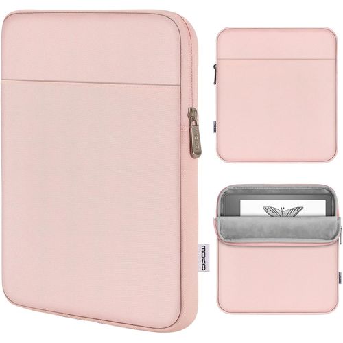 Housse Pour Liseuse De 10.2 Pouce Compatible Avec Kindle Scribe 10.2 Inch 2022 Release, Sacoche Manche Portable En Polyester Anti-Rayure Avec Deux Poches, Rose[KIN6251514]