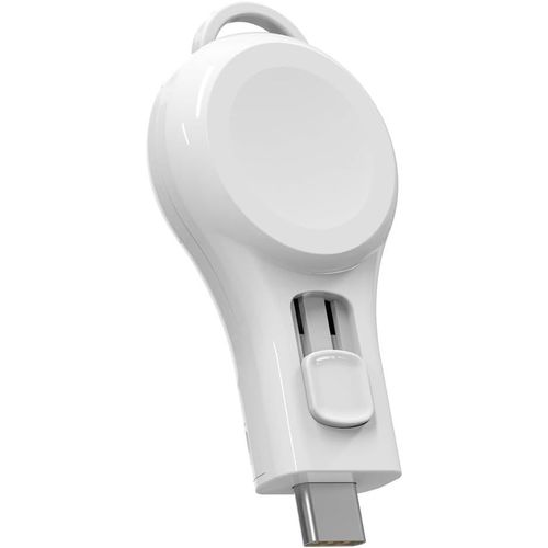 Chargeur Sans Fil Compatible Avec Apple Watch Extensible - Chargeur Sans Fil Compact Usb-C Compatible Avec Apple Watch Chargeur Magnétique Rapide Également Compatible Avec Airpods - Iwatch