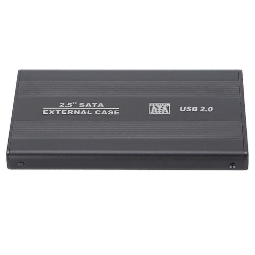 Boîtier HDD Plug Play 3TB USB2.0 SSD Disque Dur Boîte pour OS X Ordinateurs Portables Stockage de Données Externe Noir