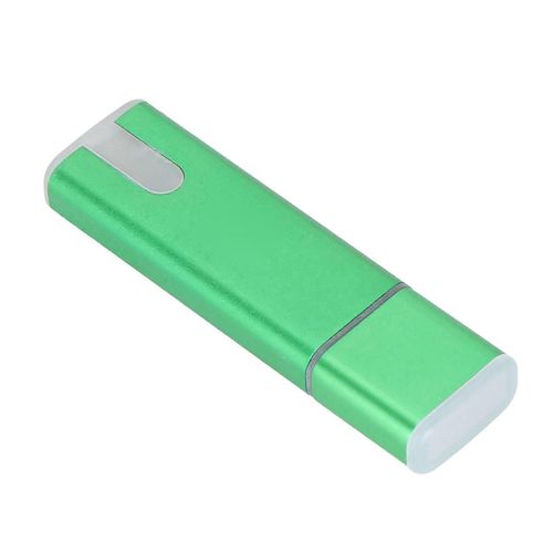 Clé USB Portable Disque U Vert Grand Bâton de Stockage avec LED Lumière Anti-Perte Lanyard pour ordinateur portable (2 Go)
