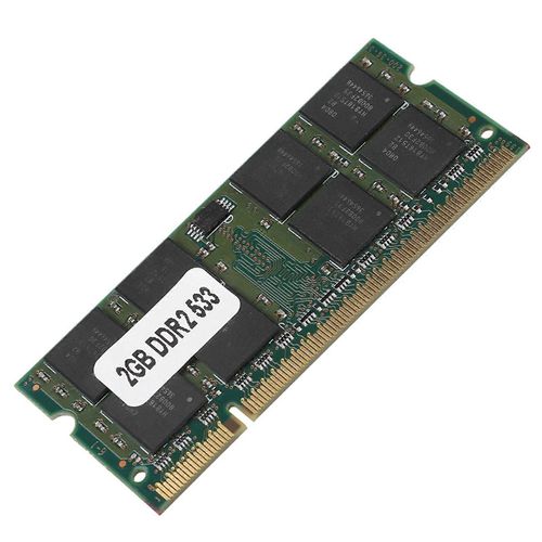 2 Go DDR2 533MHz 200 broches pour ordinateur portable carte mère mémoire dédiée RAM entièrement compatible