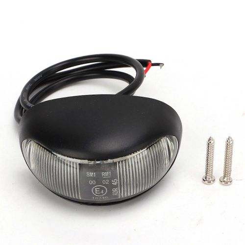 Feu de position latéral à LED 1030V IP68 Feu de position latéral étanche à faible consommation d'énergie avec lentille de PC pour la lumière blanche des camions et des bus