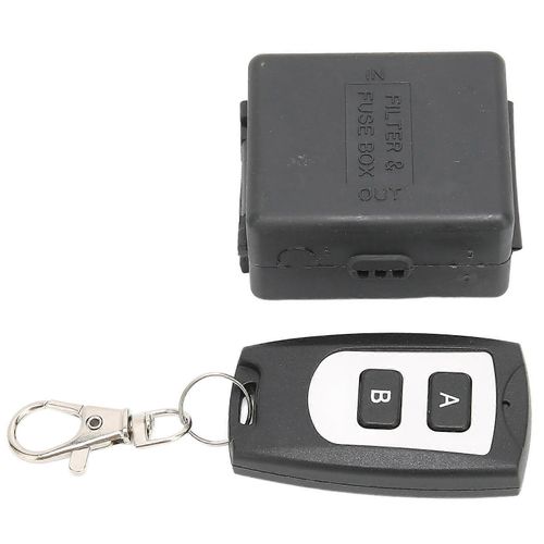 Commutateur de relais à distance 433MHz 1CH récepteur d'émetteur d'apprentissage sans fil pour fenêtre de porte électrique légère 10A 220V