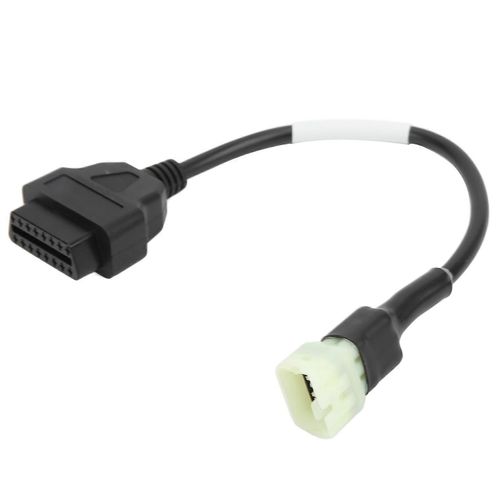 Remplacement De L'adaptateur De Diagnostic Obd De Câble De Connecteur De Diagnostic À 6 Broches Pour Moto Delphi