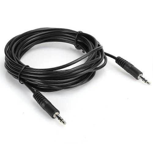 Câble audio 3,5 mm mâle à mâle Câble auxiliaire d'extension de 5 m pour cordon d'extension stéréo de haut-parleur
