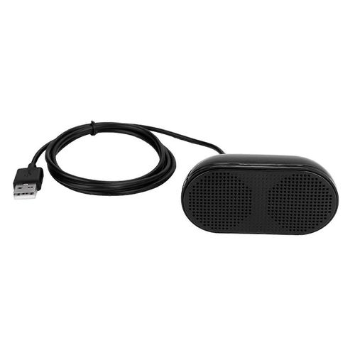 Double haut-parleur Haut-parleur filaire USB Alimentation intégrée et audio Heavy Bass Mini String Speaker